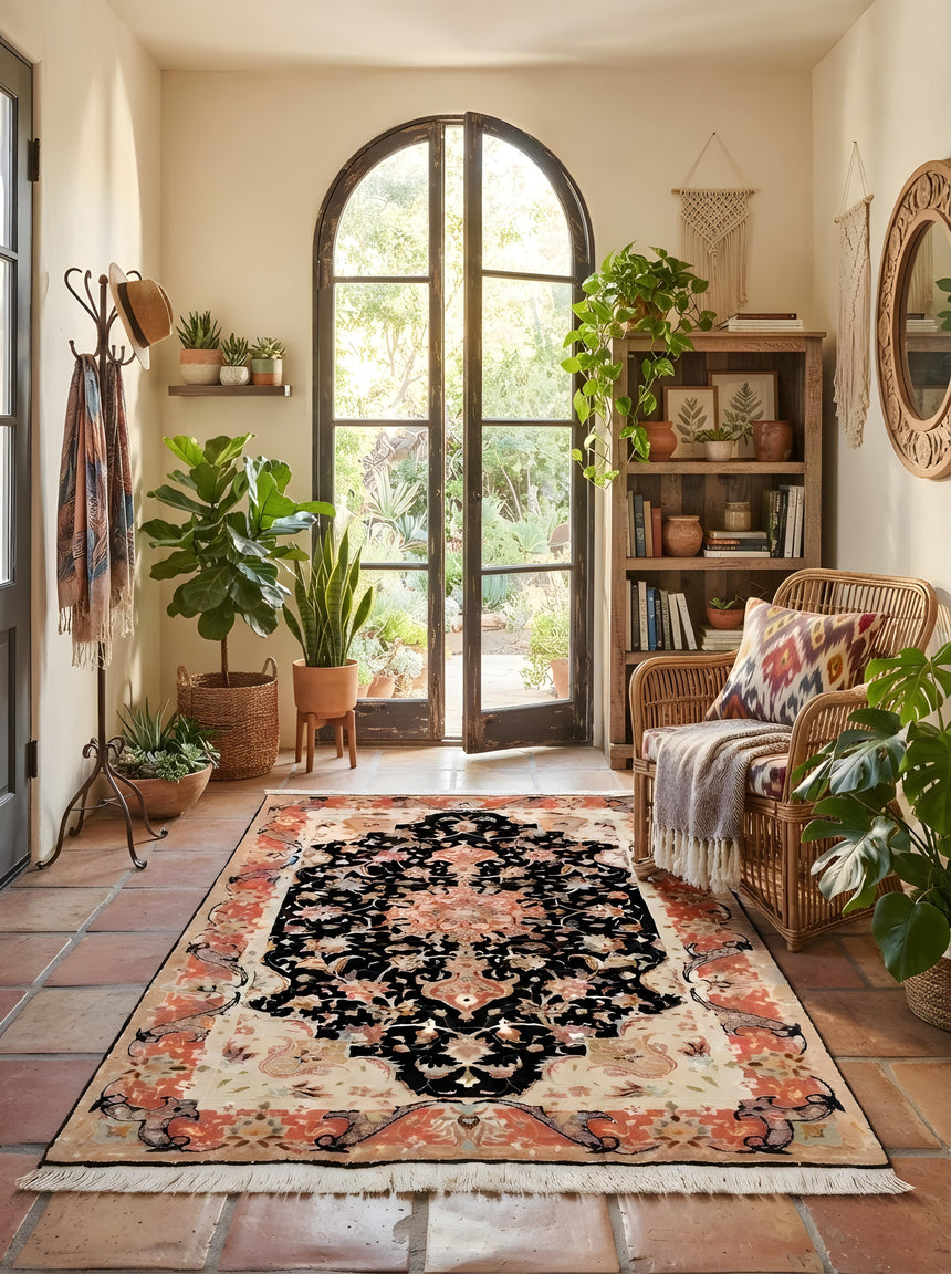 Alfombra Persa Tabriz 50Raj | 122 x 76 cm