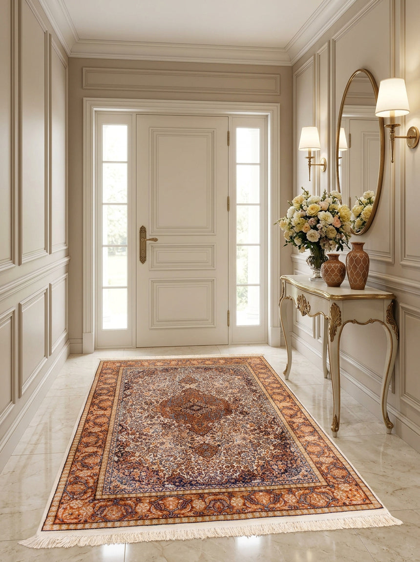 Alfombra Cachemira Seda | 181 x 120 cm