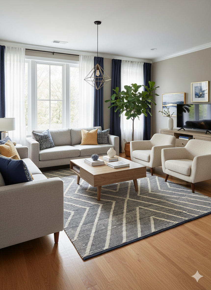 Alfombra Kilim Moderna