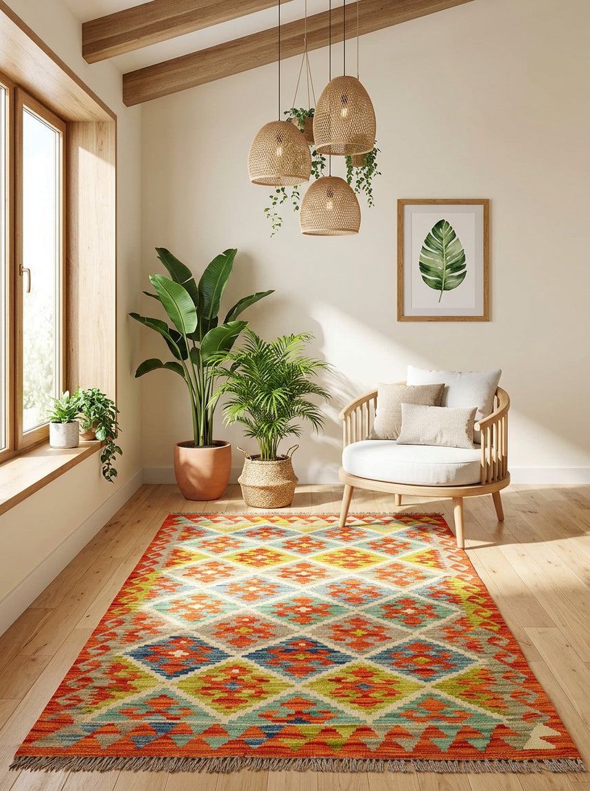 Afghan Kilim | 147 x 99 cm