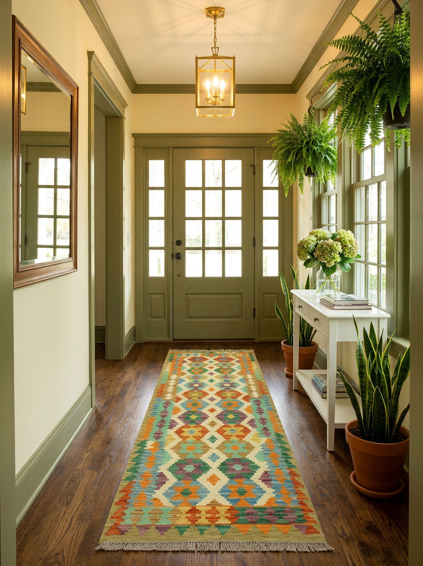 Kilim Afghan | 245 x 85 cm