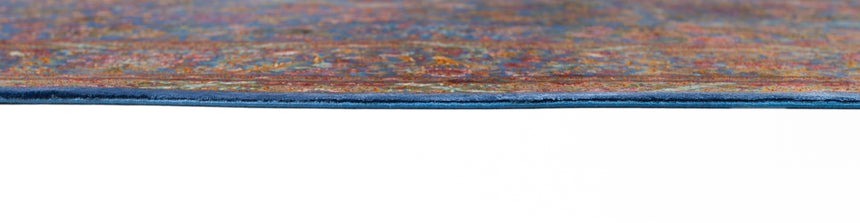 Alfombra persa de seda pura Qom | 214 x 145 cm