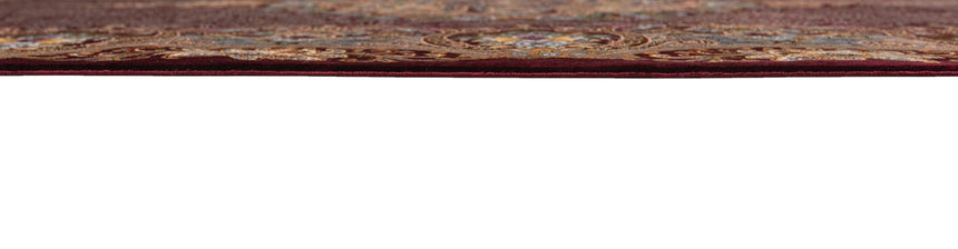 Alfombra persa de seda pura Qom | 202 x 137 cm