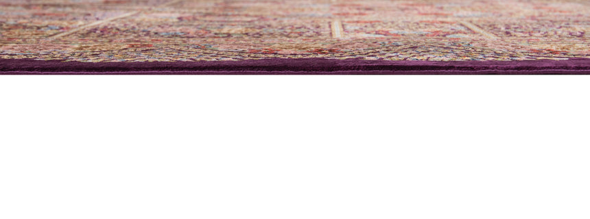 Alfombra persa de seda pura Qom | 153 x 97 cm