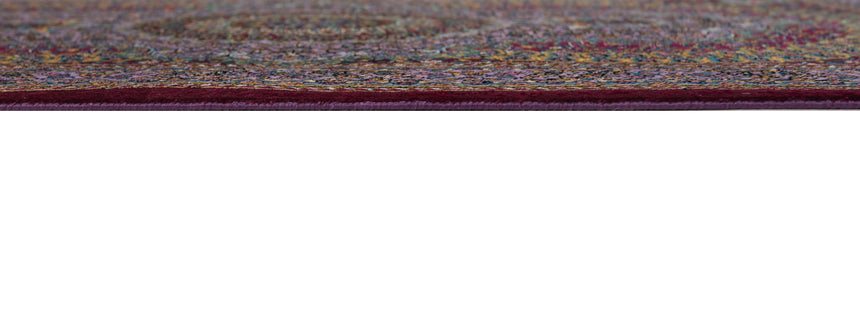 Alfombra persa de seda pura Qom | 88 x 58 cm