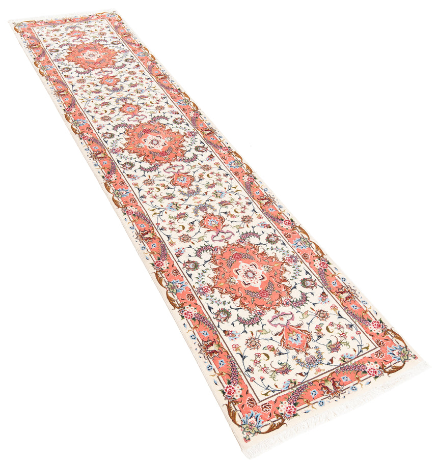 Alfombra persa Tabriz 50Raj | 375 x 82 cm