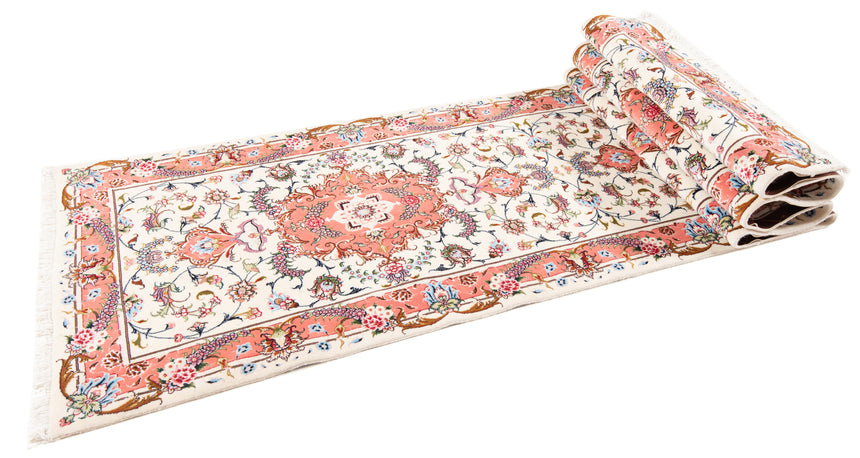Alfombra persa Tabriz 50Raj | 375 x 82 cm