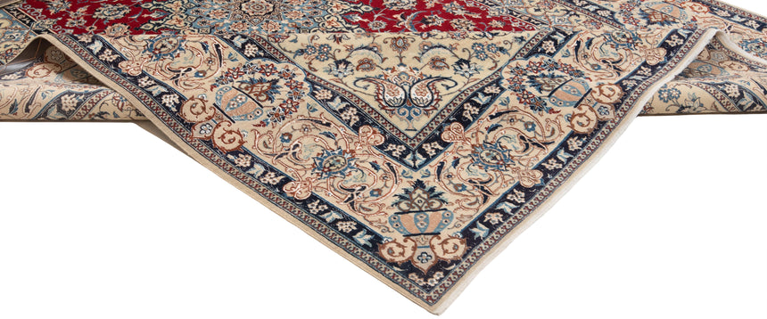 Alfombra persa Nain 9La | 304 x 195 cm