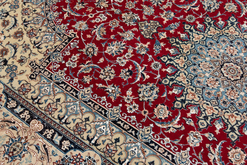 Alfombra persa Nain 9La | 304 x 195 cm