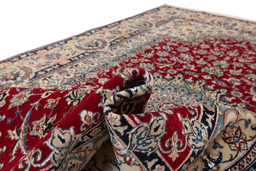 Alfombra persa Nain 9La | 304 x 195 cm