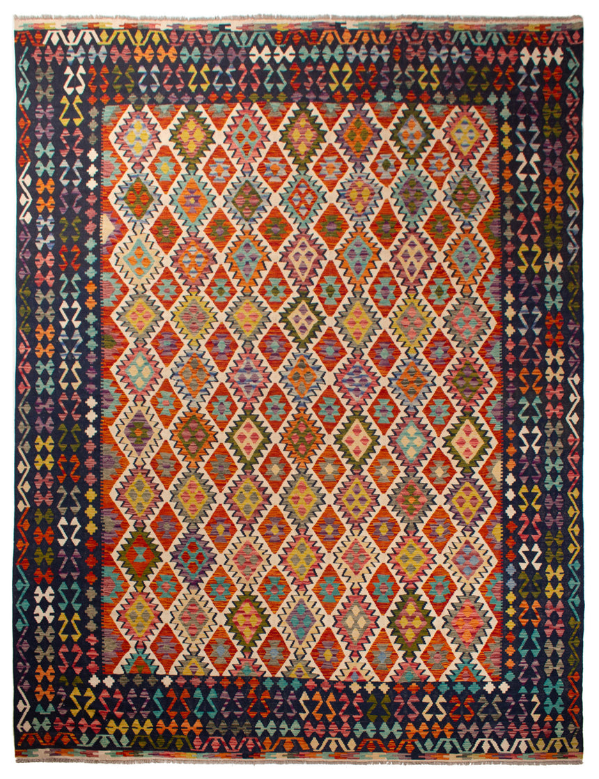 Afghan Kilim | 390 x 307 cm