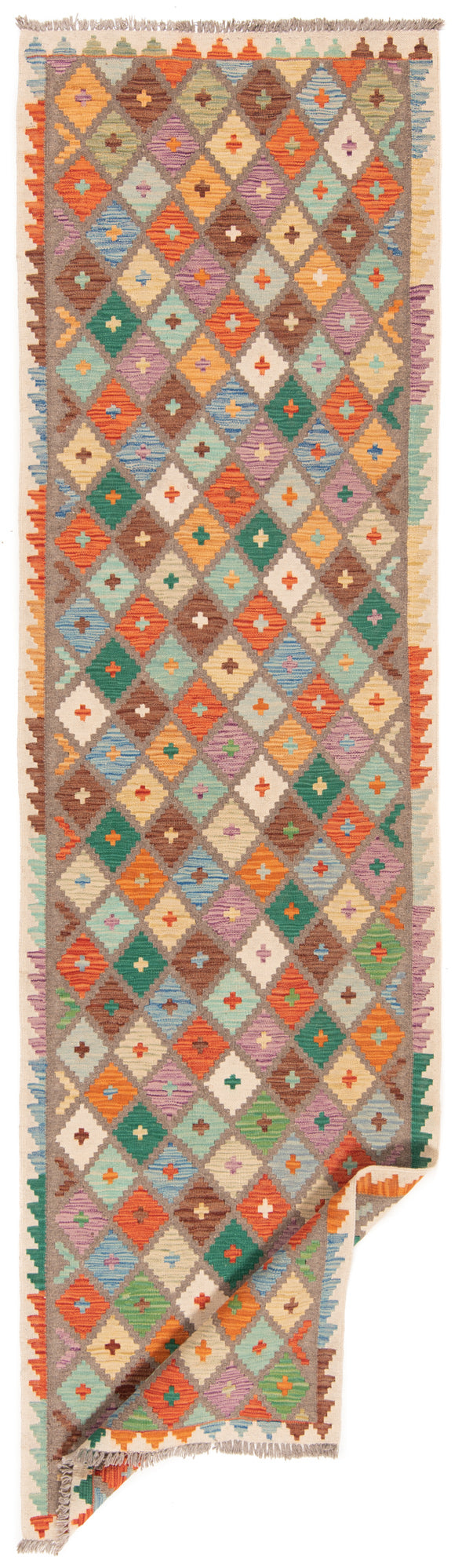 Kilim afgano | 293 x 80 cm