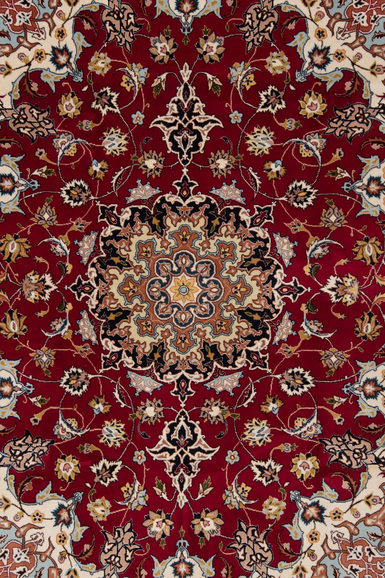 Persian rug Tabriz 50Raj | 209 x 157cm
