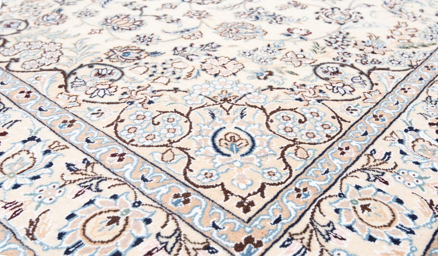 Alfombra persa Nain 9La | 210 x 129 cm