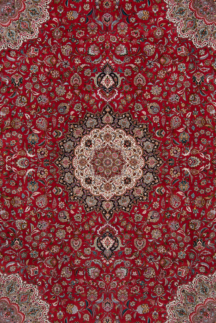 Alfombra persiana Tabriz 50Raj | 402 x 300 cm