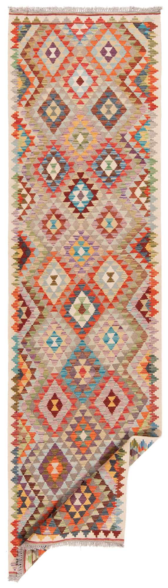 Kilim afgano | 311 x 83 cm