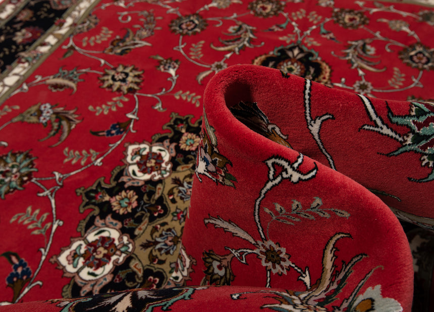 Alfombra persiana Tabriz 50Raj | 262 x 205 cm