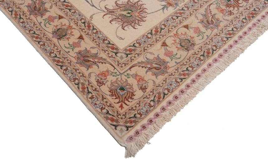 Alfombra persiana Tabriz 50Raj | 202 x 150 cm