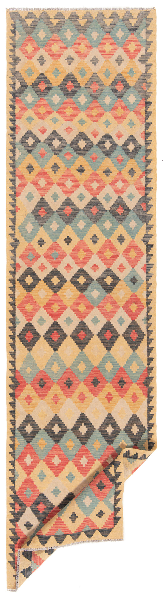 Kilim afgano | 300 x 78 cm