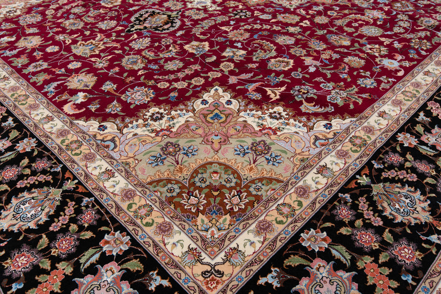 Alfombra persiana Tabriz 50Raj | 410 x 300 cm