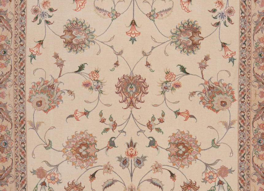Alfombra persiana Tabriz 50Raj | 202 x 150 cm