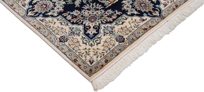 Nain 6la Alfombra Persiana | 132 x 97 cm