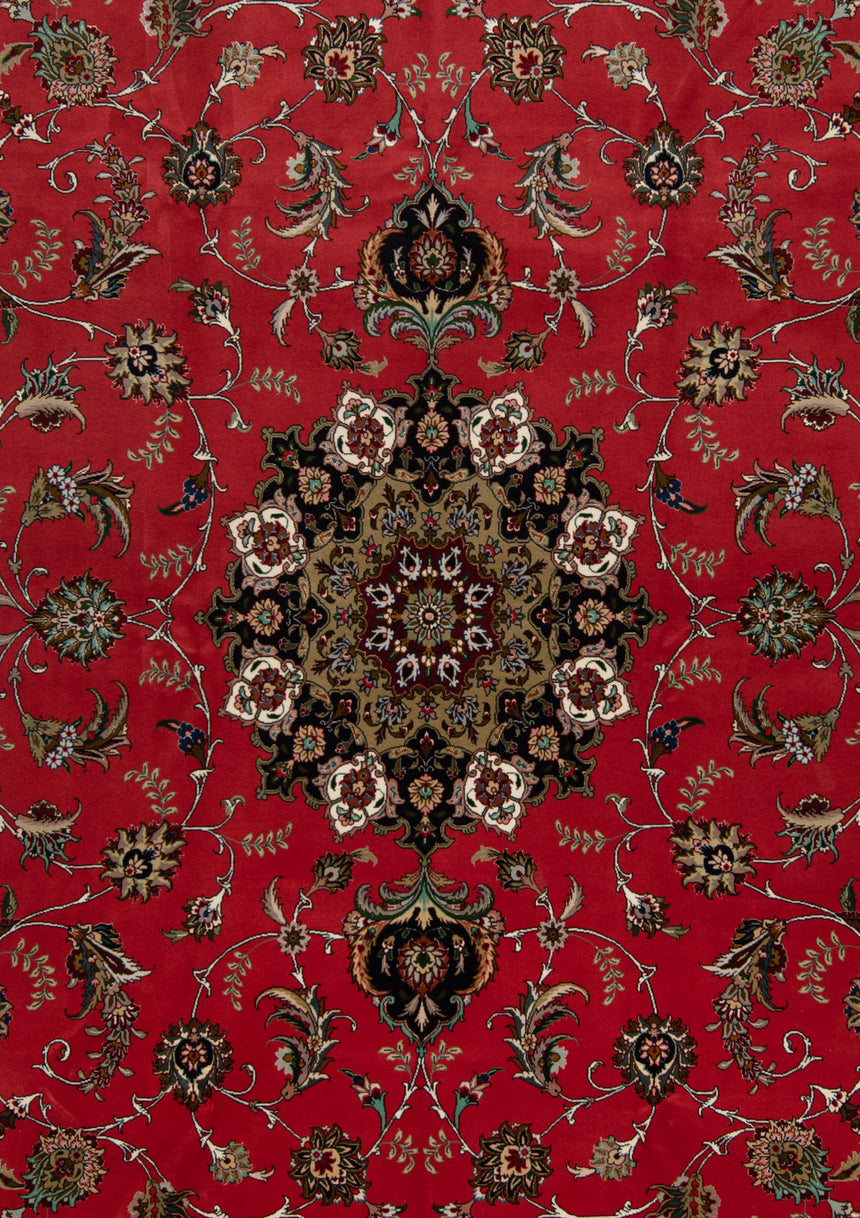 Alfombra persiana Tabriz 50Raj | 262 x 205 cm