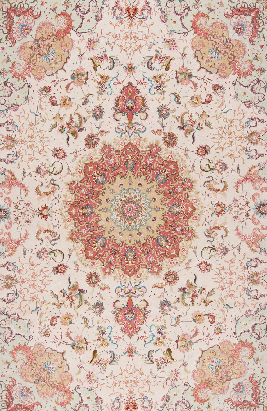 Alfombra persiana Tabriz 50Raj | 410 x 302 cm
