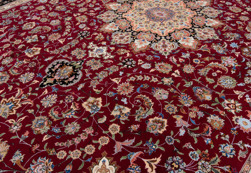 Alfombra persiana Tabriz 50Raj | 410 x 300 cm
