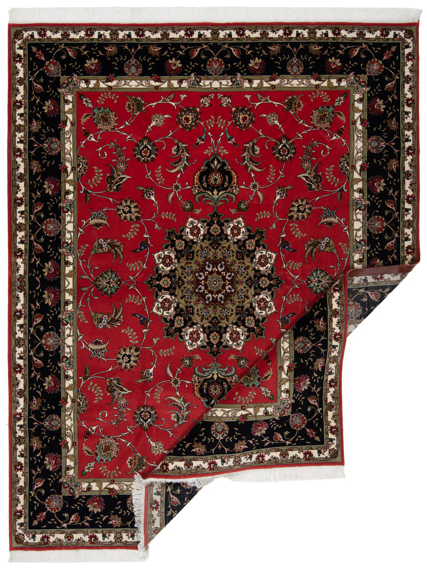 Alfombra persiana Tabriz 50Raj | 262 x 205 cm