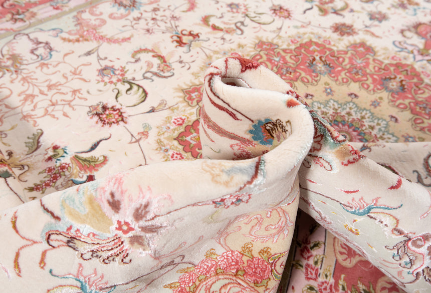 Alfombra persiana Tabriz 50Raj | 410 x 302 cm