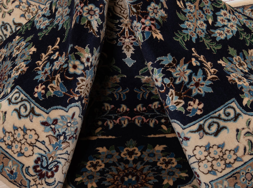 Nain 6la Alfombra Persiana | 132 x 97 cm