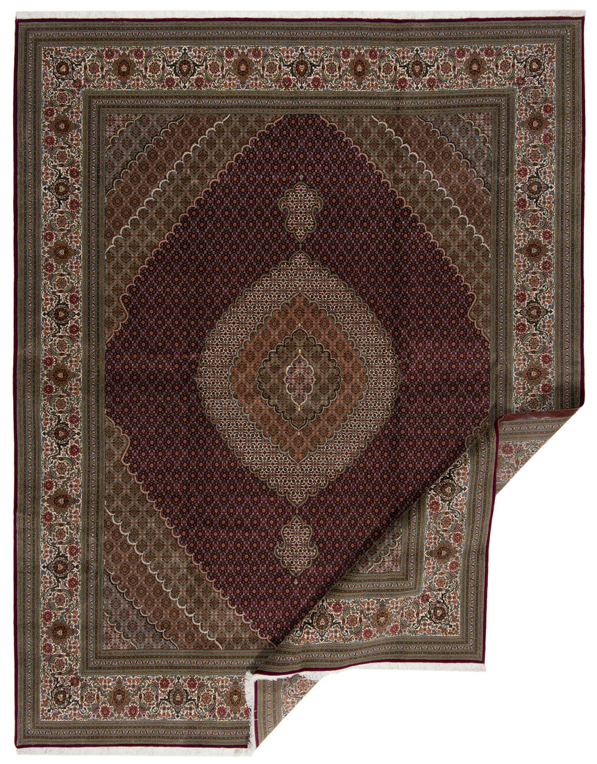 Alfombra persiana Tabriz 50Raj | 397 x 306 cm