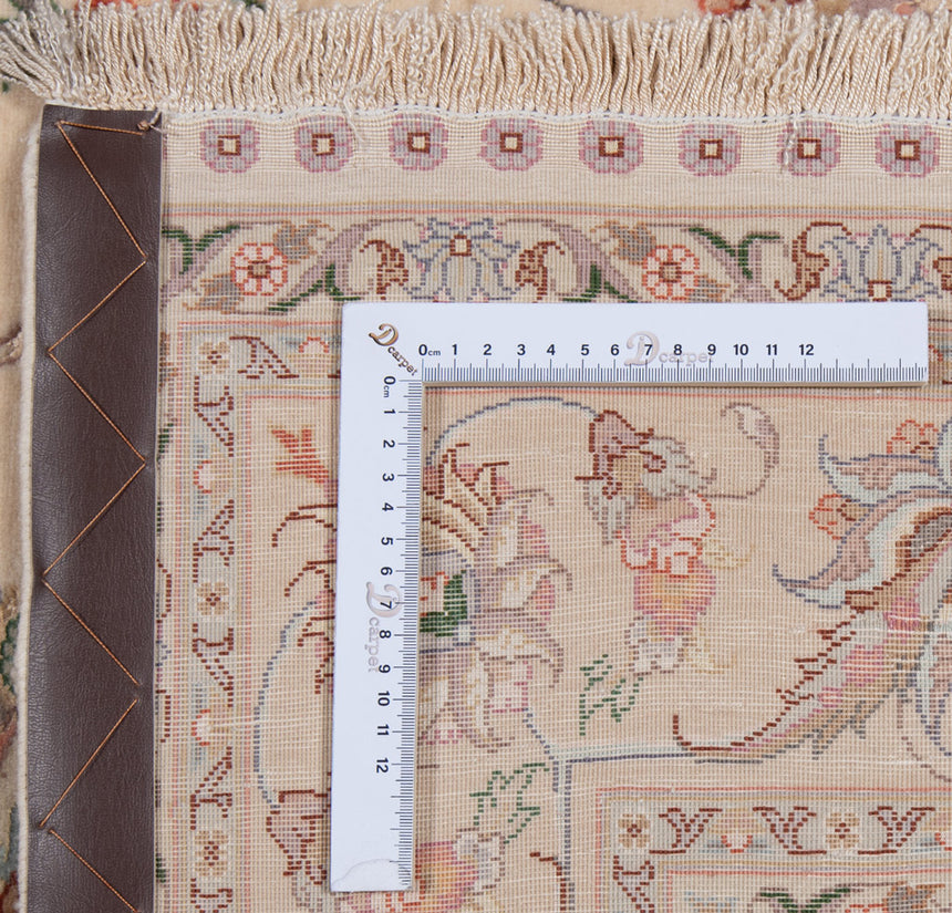 Alfombra persiana Tabriz 50Raj | 202 x 150 cm