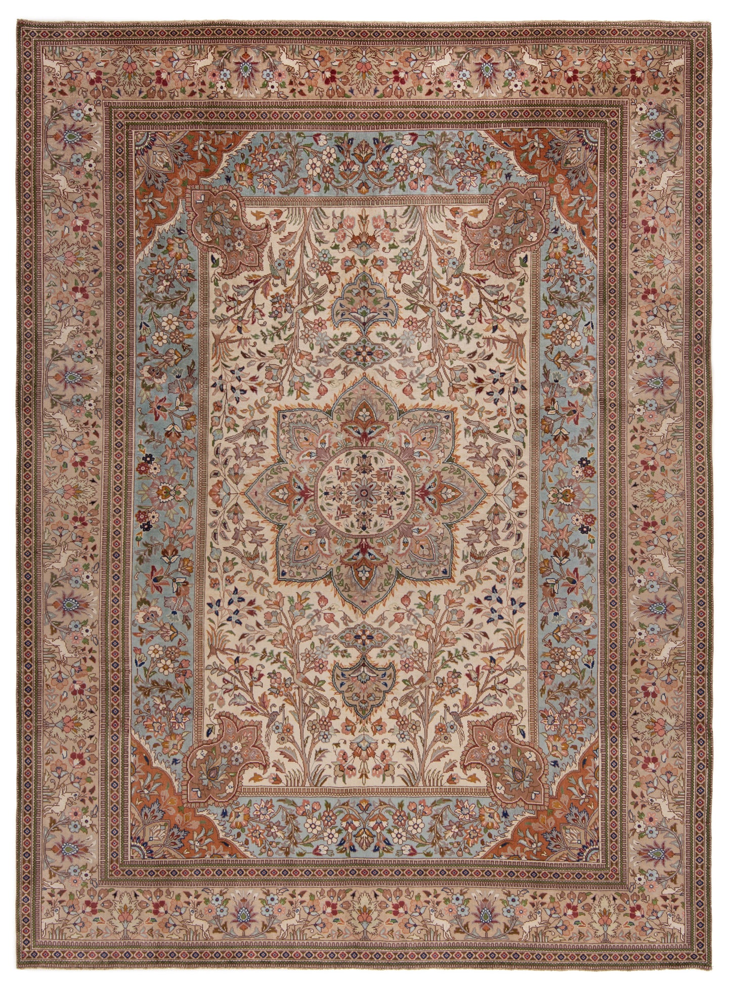 Alfombra persa Tabriz | 367 x 276 cm