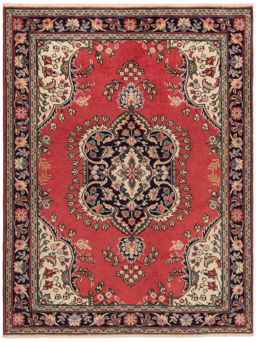 Alfombra persa Tabriz | 185 x 140 cm