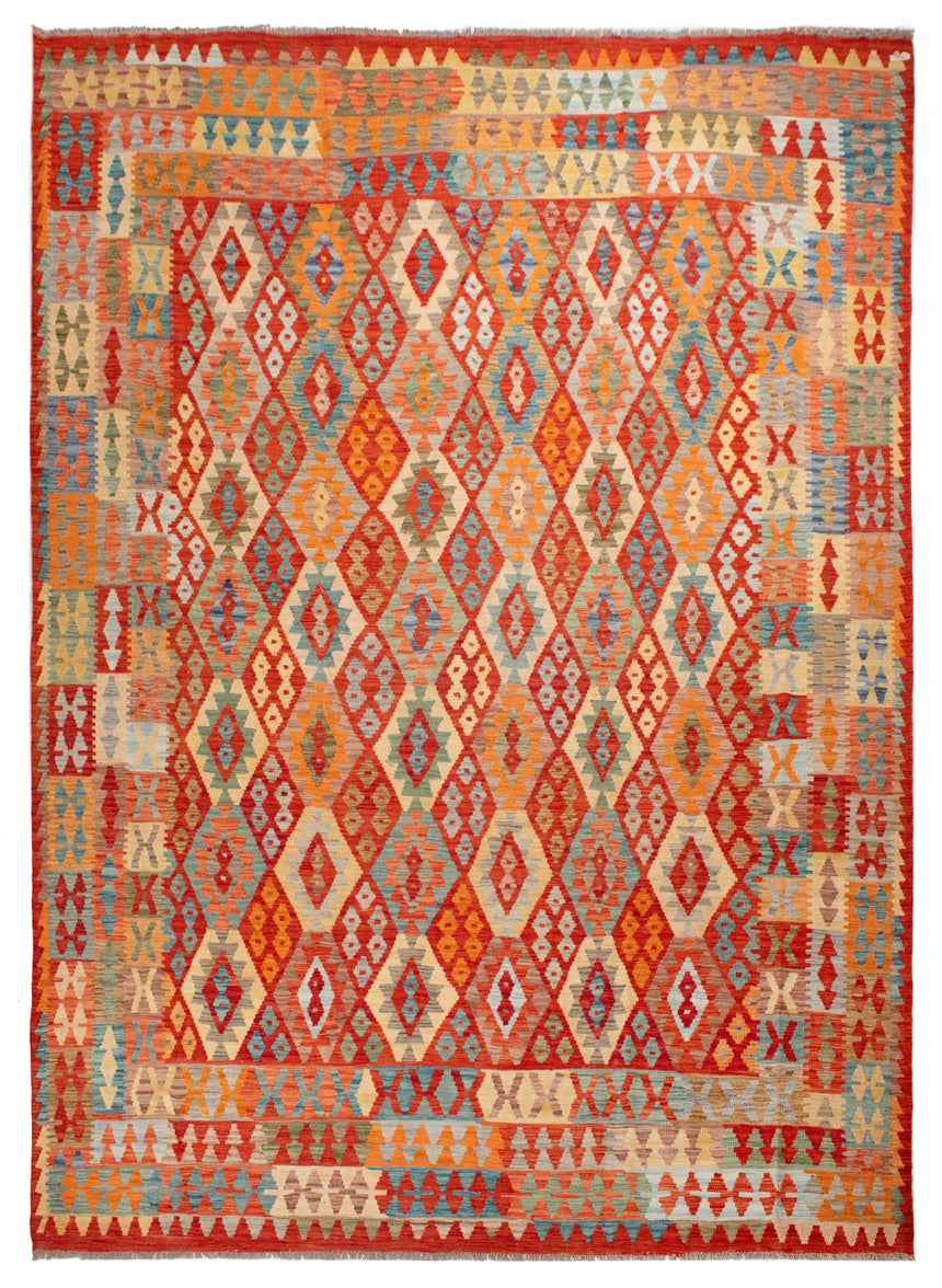 Afghan Kilim | 357 x 254 cm