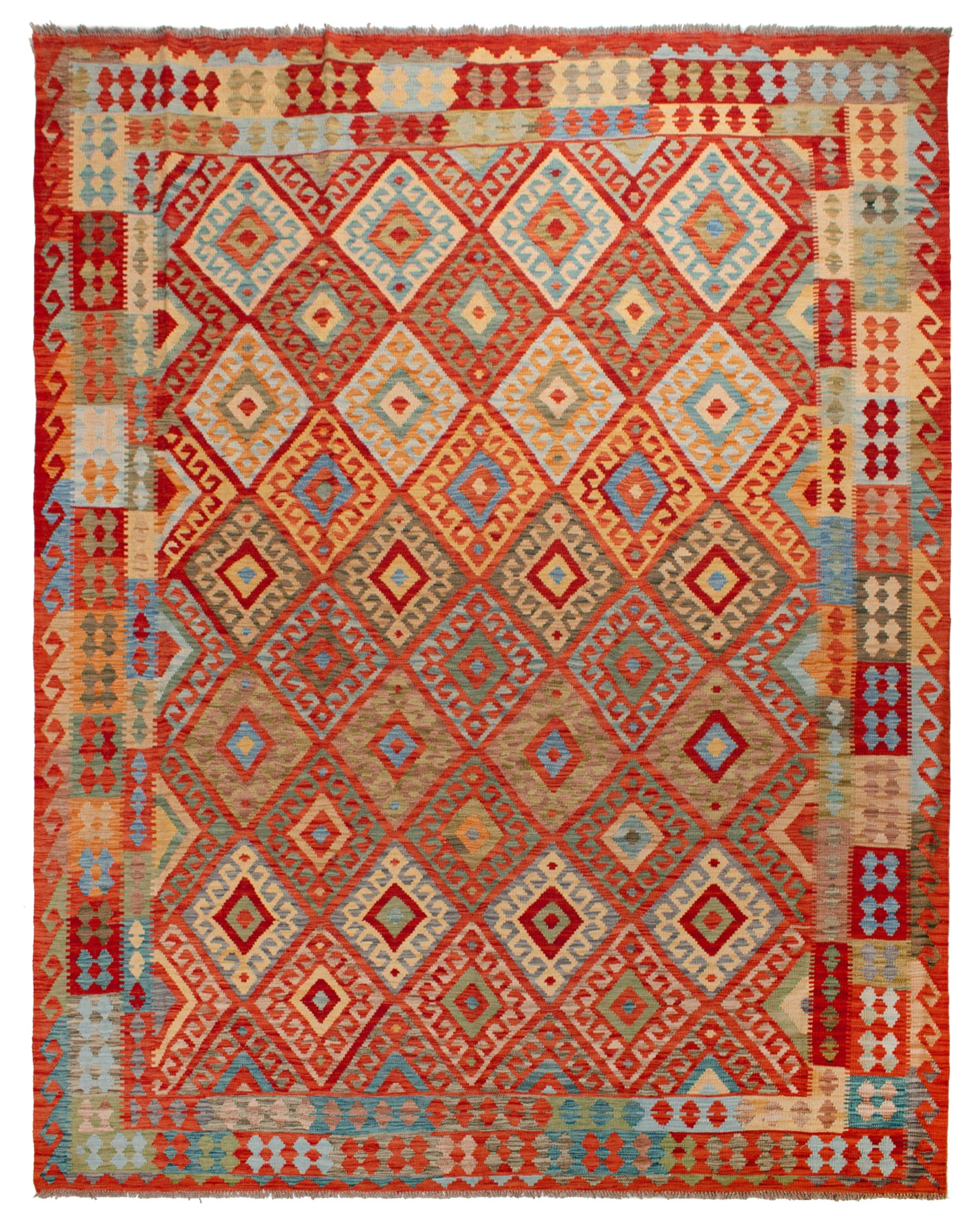 Afghan Kilim | 346 x 248 cm