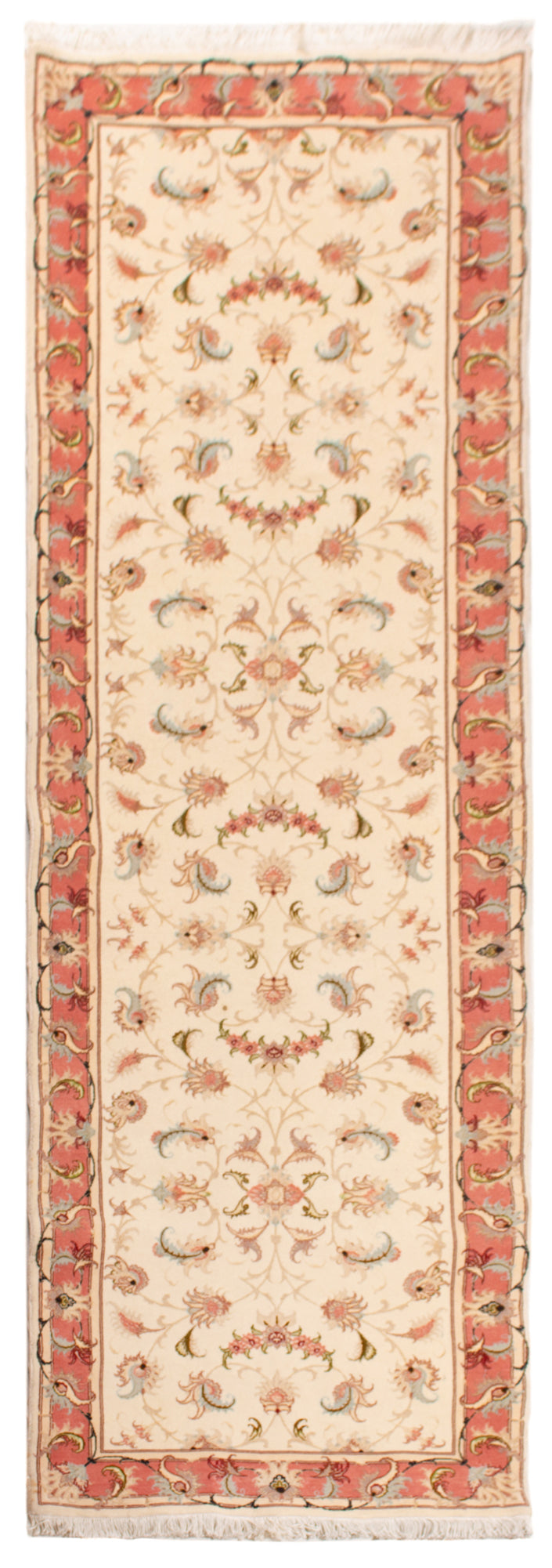 Alfombra Persa Tabriz 50Raj | 250 x 80 cm