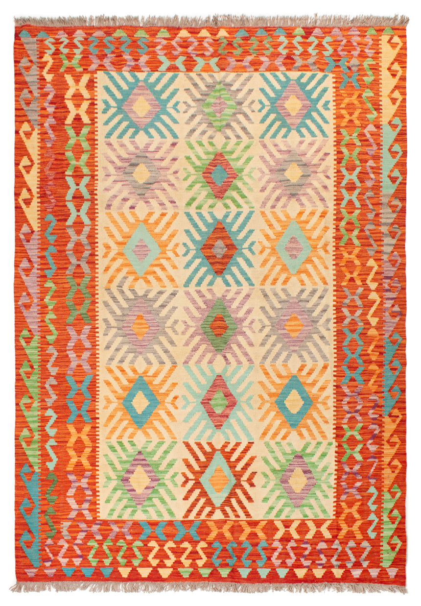 Afghan Kilim | 251 x 174 cm
