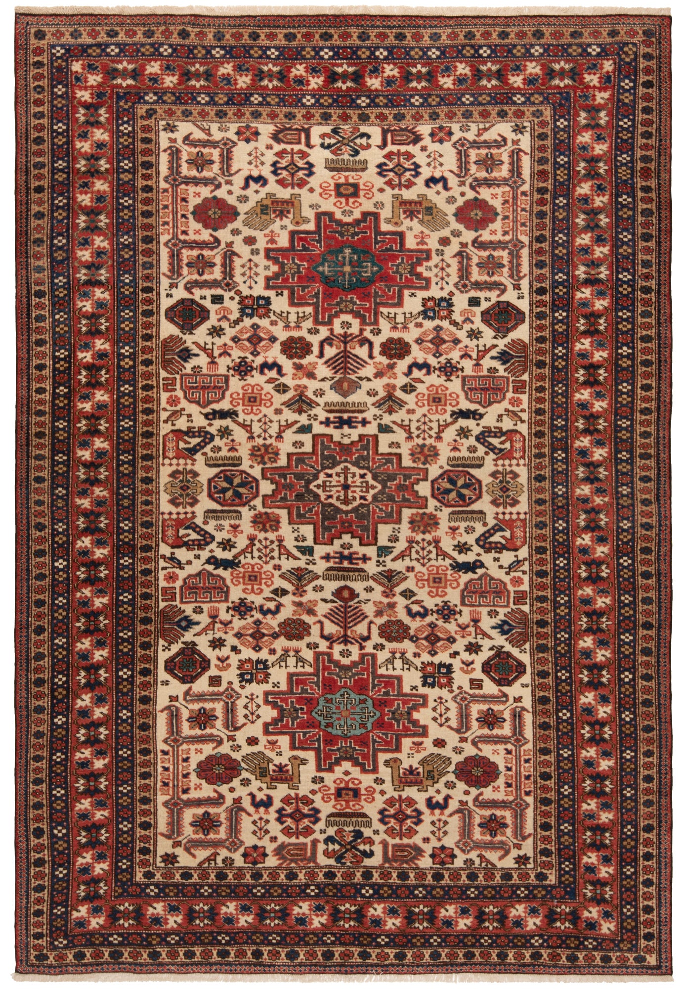Alfombra persa Ardebil | 217 x 148 cm