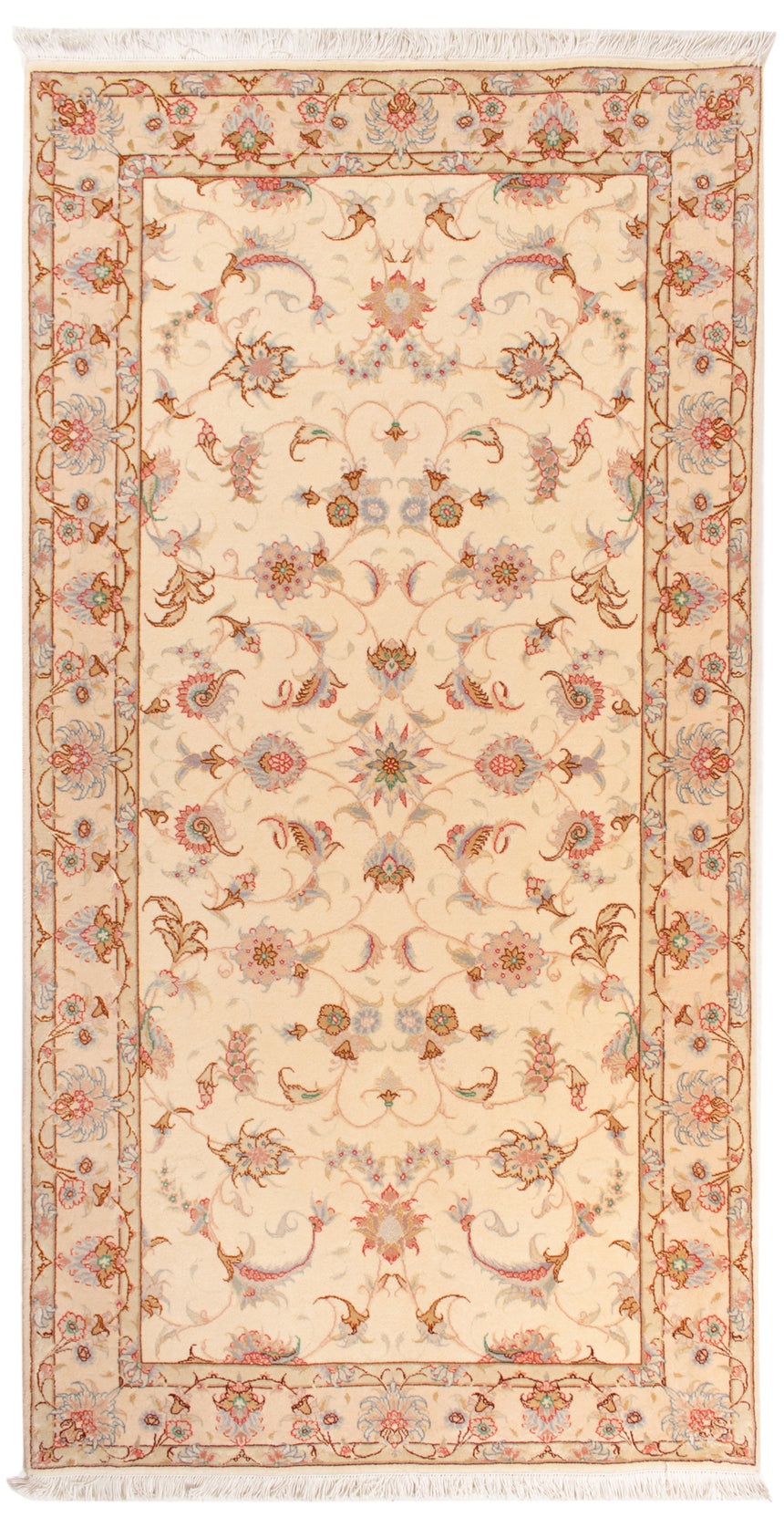 Alfombra Persa Tabriz 50Raj | 197 x 100 cm