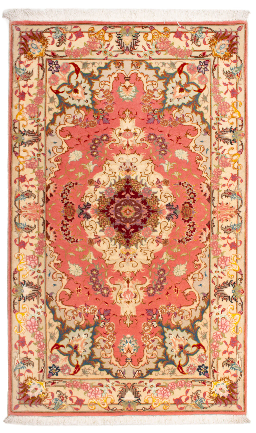 Alfombra Persa Tabriz 50Raj | 126 x 75 cm