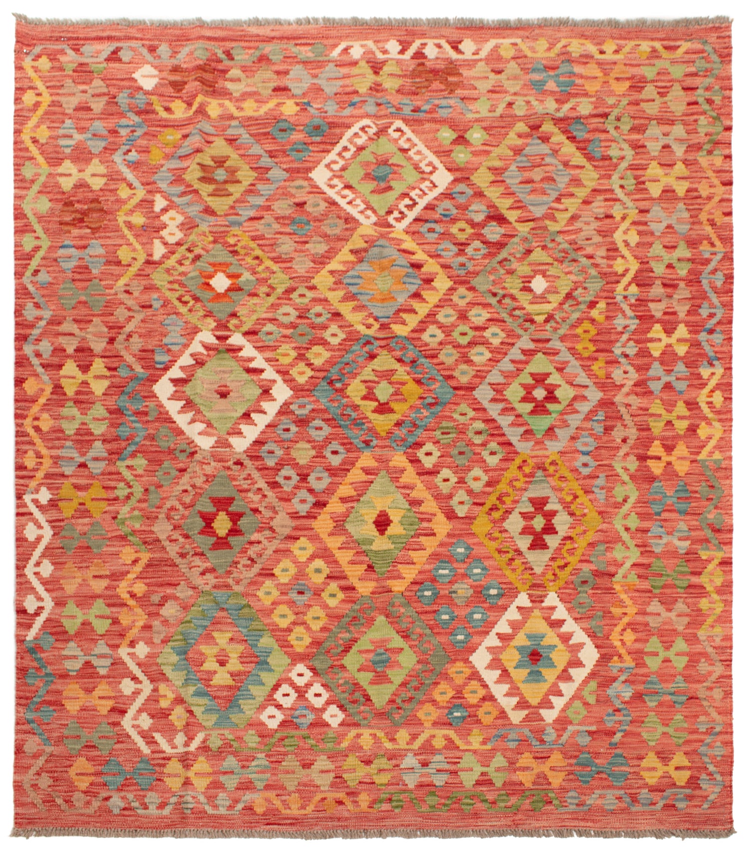 Afghan Kilim | 196 x 164 cm