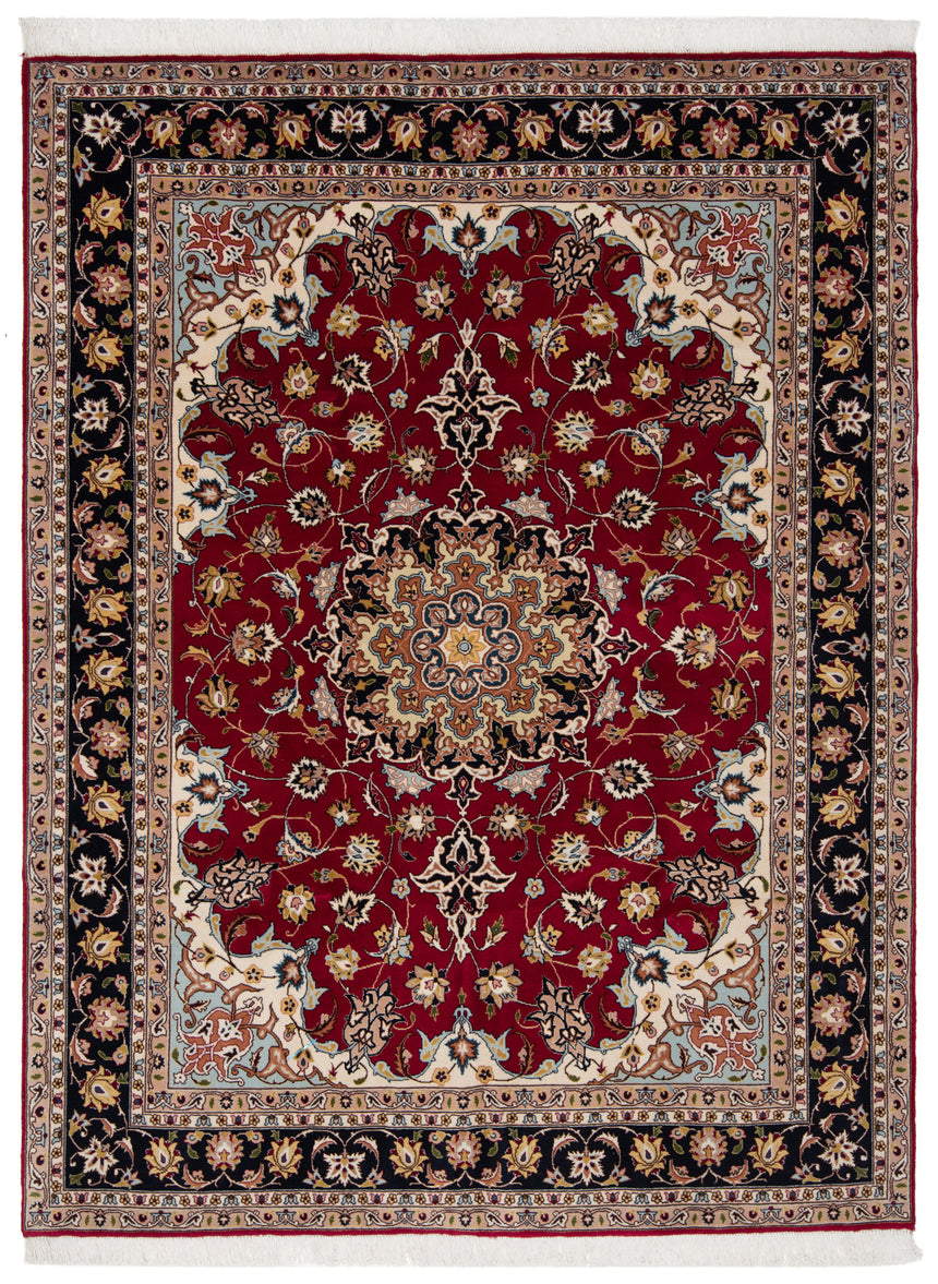 Persian rug Tabriz 50Raj | 209 x 157cm