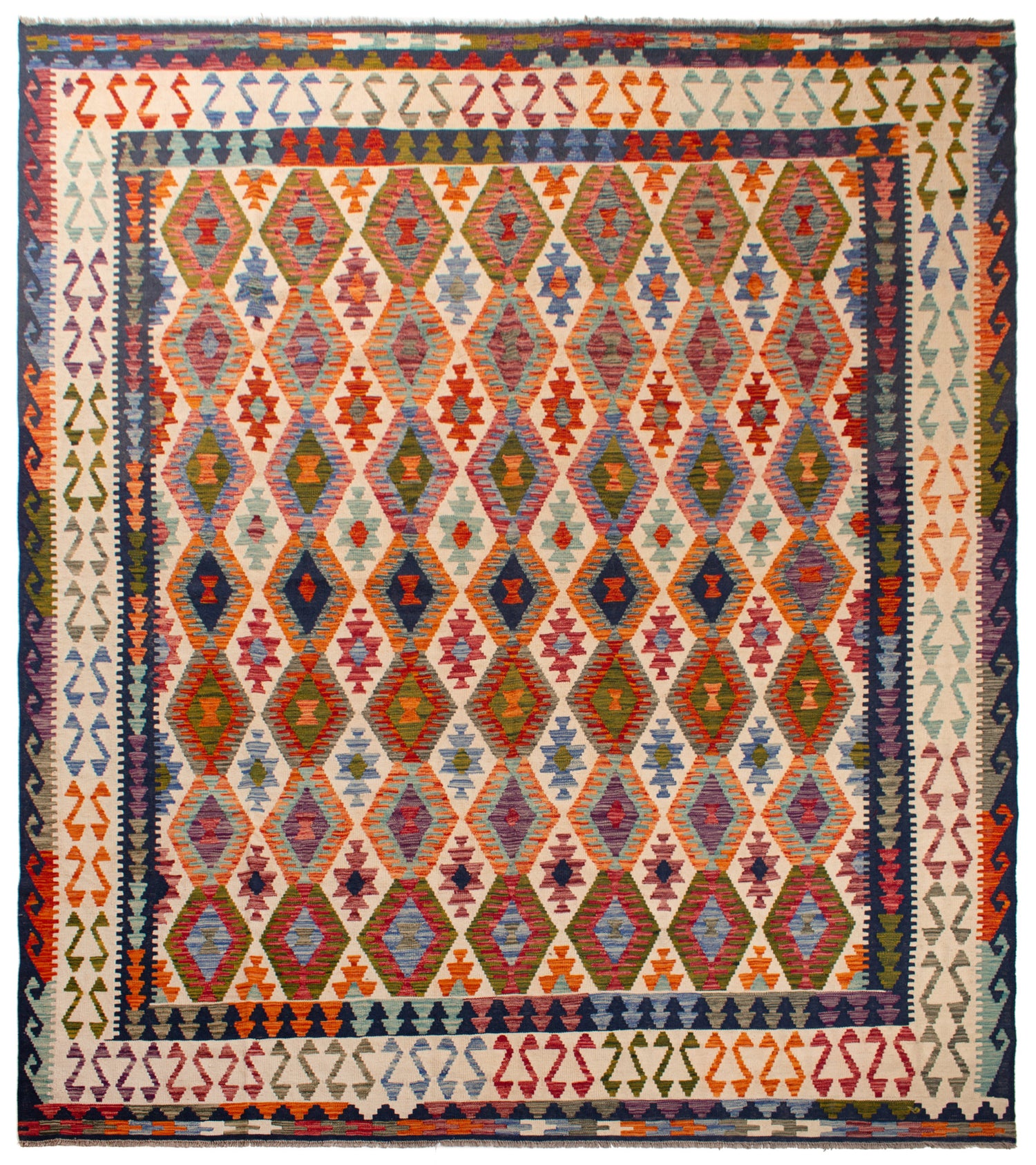 Afghan Kilim | 346 x 265 cm
