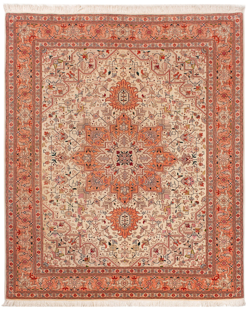 Alfombra Persa Tabriz 50Raj | 200 x 150 cm