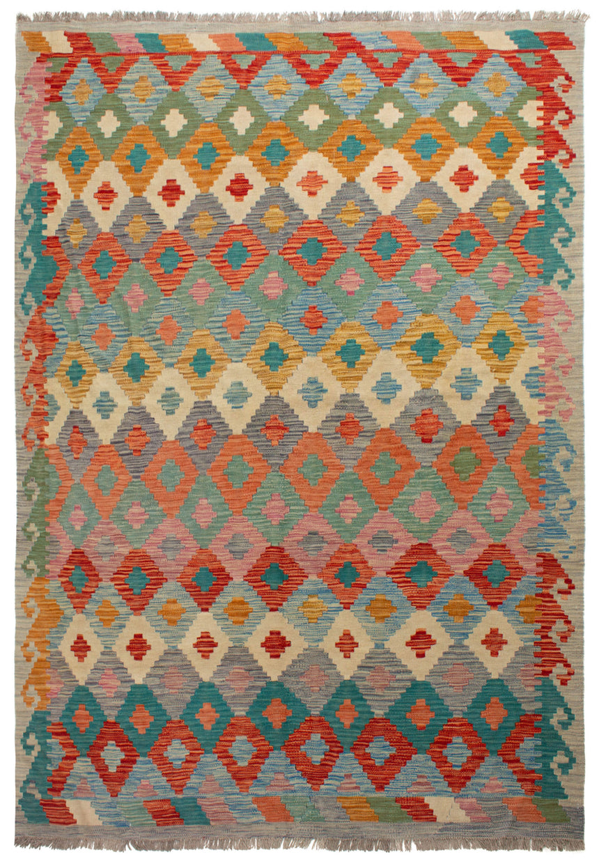 Afghan Kilim | 146 x 175 cm