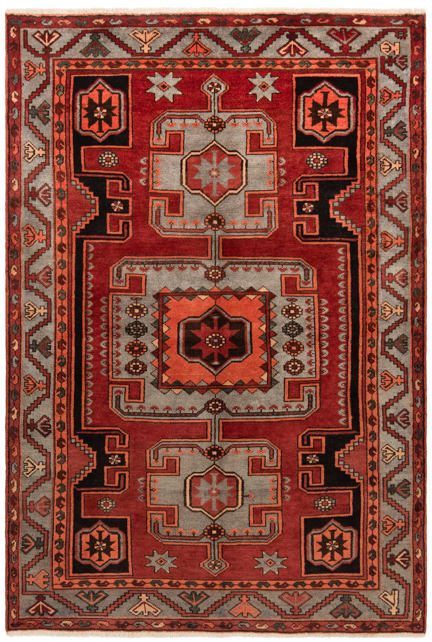 Alfombra persiana Hamedan | 207 x 140 cm