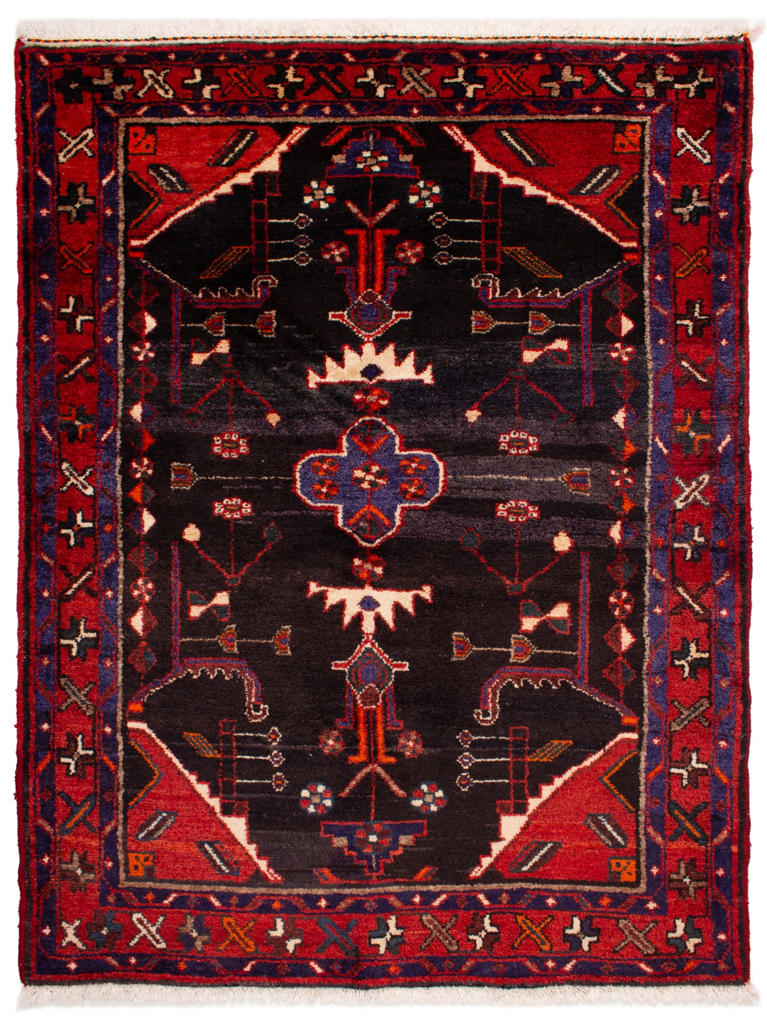 Hamedan Persian Rug | 147 x 112 cm